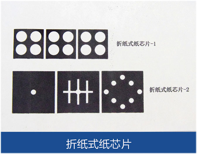 折纸式纸芯片