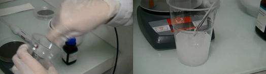 PDMS复制：PDMS和固化剂的比例与混合